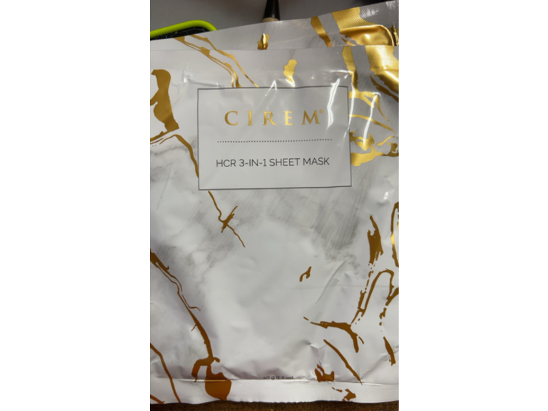 Cirem HCR 3-In-1 Sheet Mask, 1 fl oz/30 g