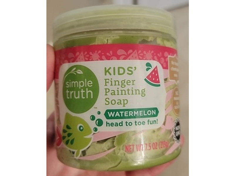 Simple Truth Kid's Finger Painting Soap, Watermelon, 7.5 oz/213 g