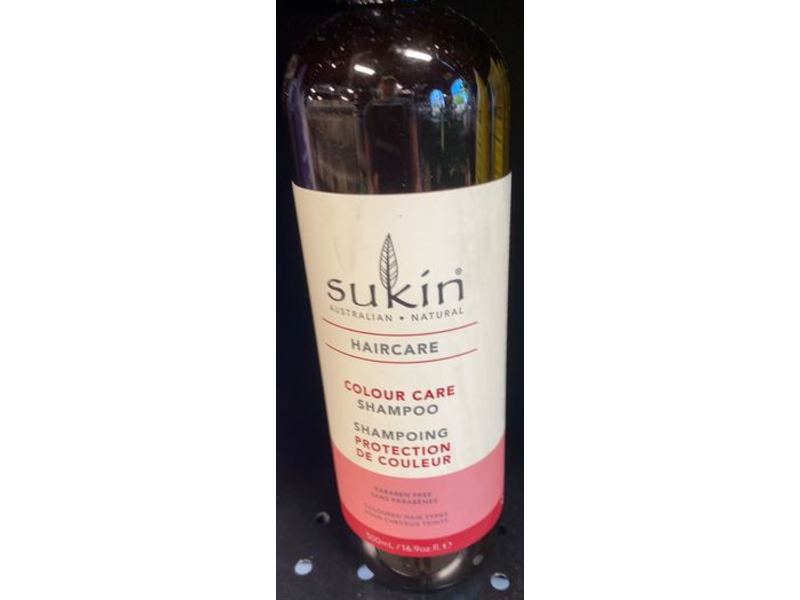 Sukin Colour Care Shampoo, 16.9 fl oz/500 mL