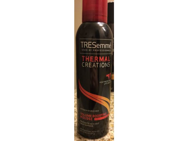 TRESemme Volumizing Boosting Mousse, Thermal Creations 6.5 oz/184 g