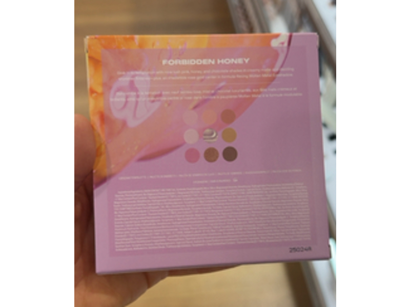 Morphe Forbidden Honey Eye Shadow Palette, 0.35 oz/10.1 g