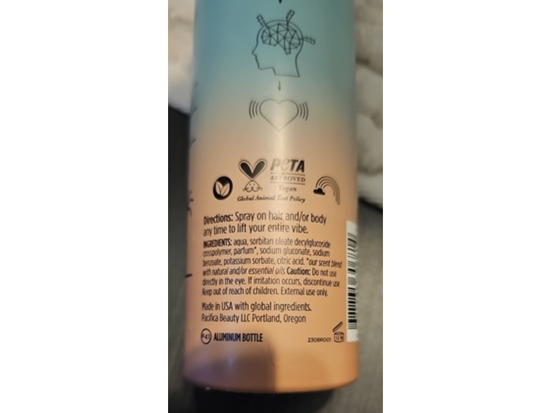 Pacifica Beach Day Hair & Body Mist, 5 fl oz/147 mL