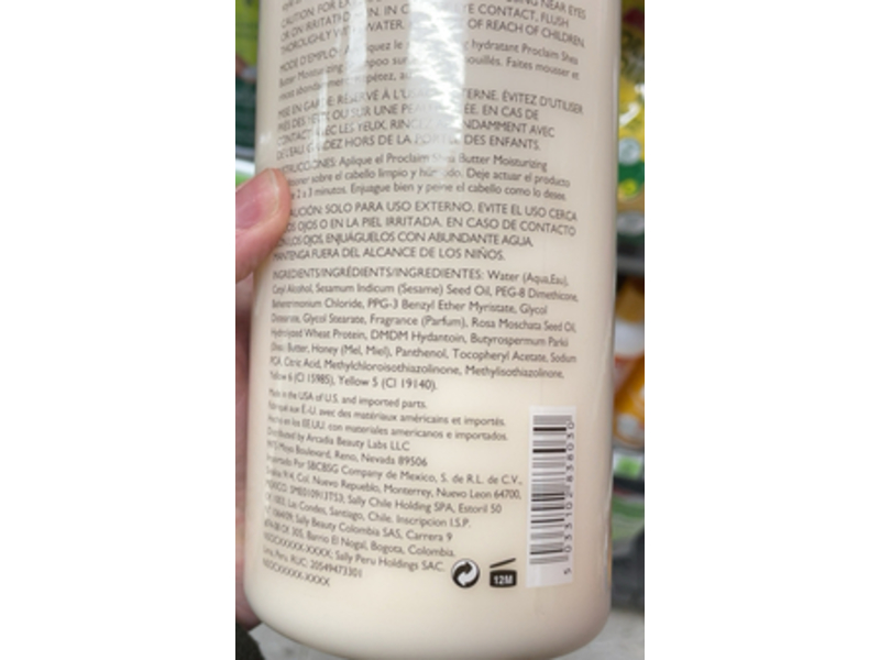 Proclaim Moisturizing Conditioner, Shea Butter, 33.8 fl oz/1 L