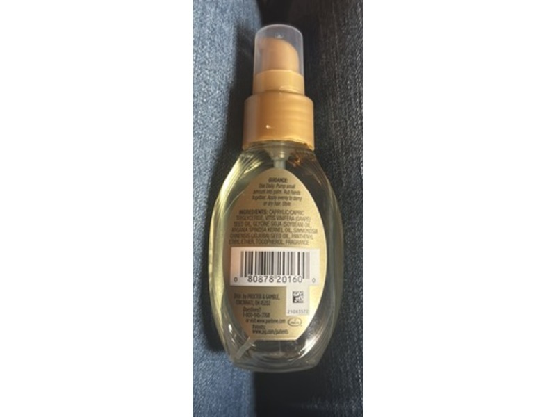 Pantene Miracle Rescue Regenerative Hair Oil, 2 fl oz