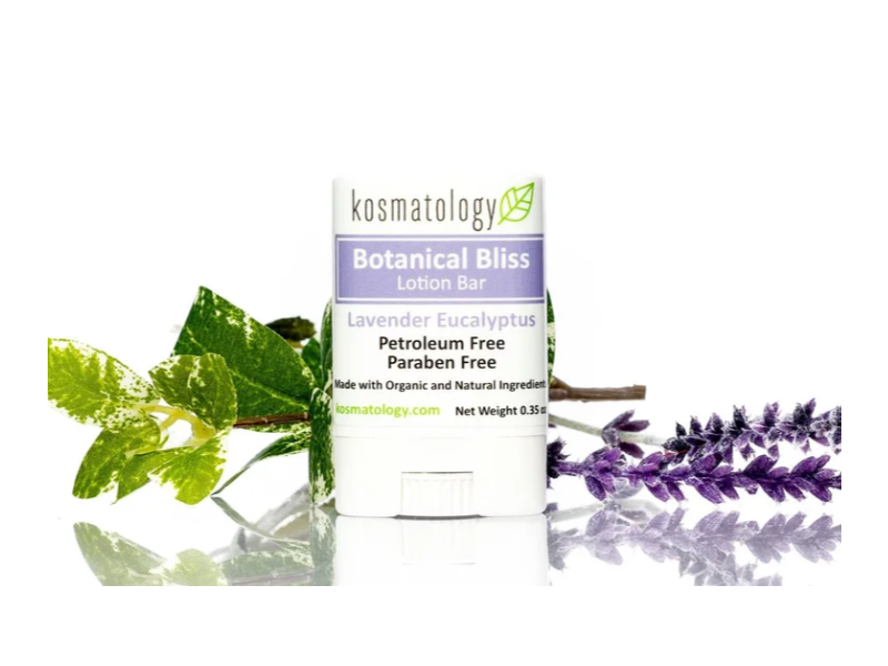 Kosmatology Lotion Bar, Botanical Bliss Lavender Eucalyptus, 0.35 oz