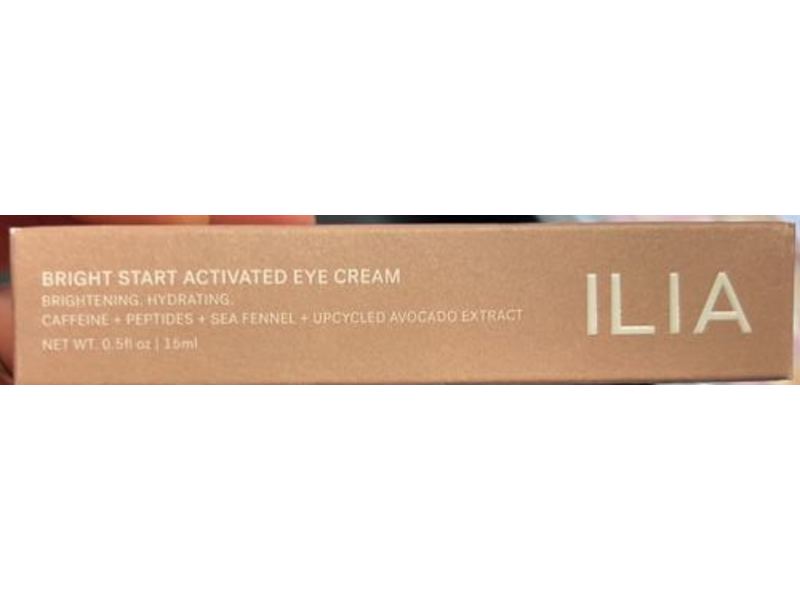 Llia Based Bright Start Activated Eye Cream, 0.5 oz/15 mL
