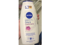 Nivea 2 In 1 Shower & Bath Moisturizing Shower Gel, Care & Cashmere, 25.3 fl oz/750 mL - thumbnail 2