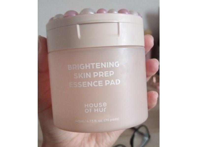 House Of Hur Brightening Skin Prep Essence Pad, 4.73 fl oz/140 mL, 70 Count