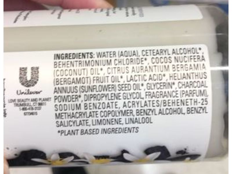 Love Beauty & Planet Conditioner, Charcoal & Bergamot, 13.5 fl oz/400 mL