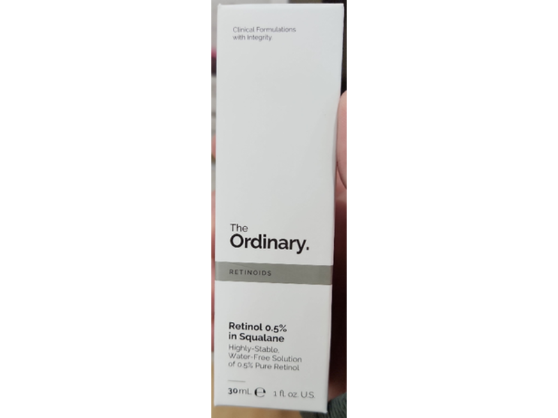 The Ordinary Retinol 0.5% In Squalane, 1 fl oz/30 mL