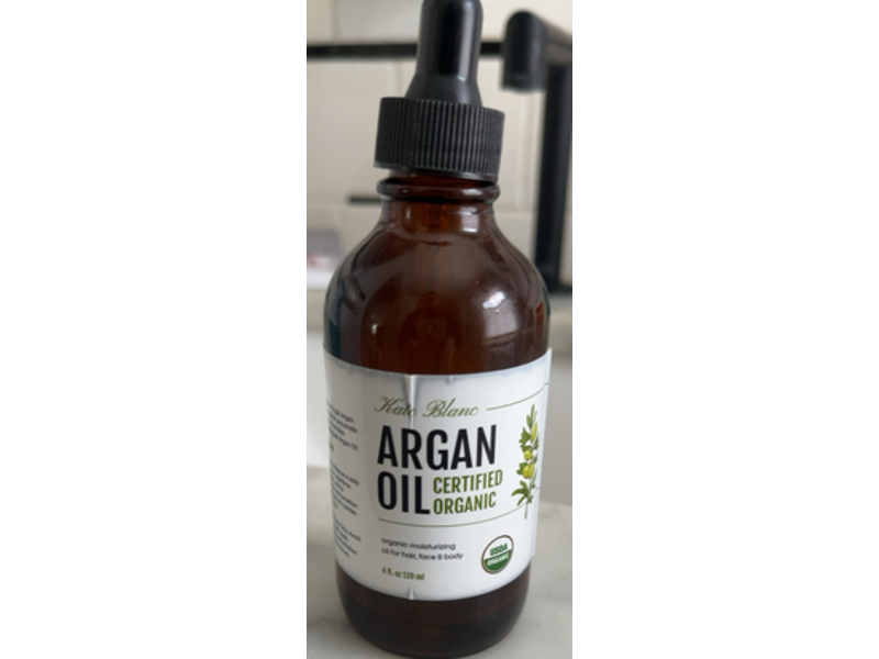 Kate Blanc Face & Body Argan Oil, 4 fl oz/120 mL