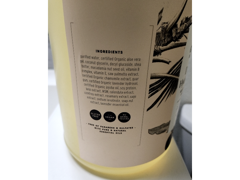 Griffin Remedy Deep Hydration Restorative Shampoo, Lavender, 3.0 L