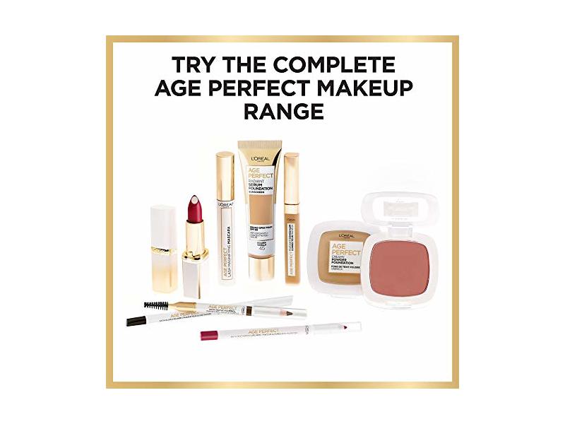 L'Oreal Paris Age Perfect Radiant Satin Blush, Camellia Oil, 400 Berry, 0.31 oz/9 g