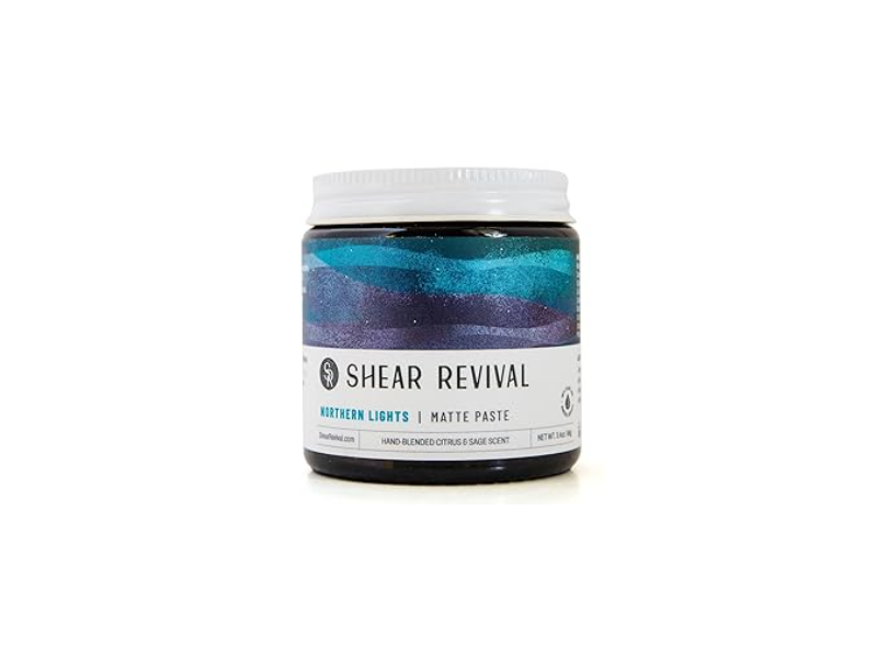 Shear Revival Northern Lights Matte Paste, Citrus & Sage, 3.4 fl oz/96 g