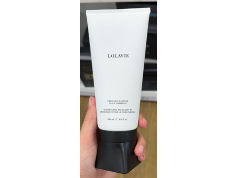 Lolavie Exfoliate & Detox Scalp Shampoo, 6.0 fl oz/180 mL