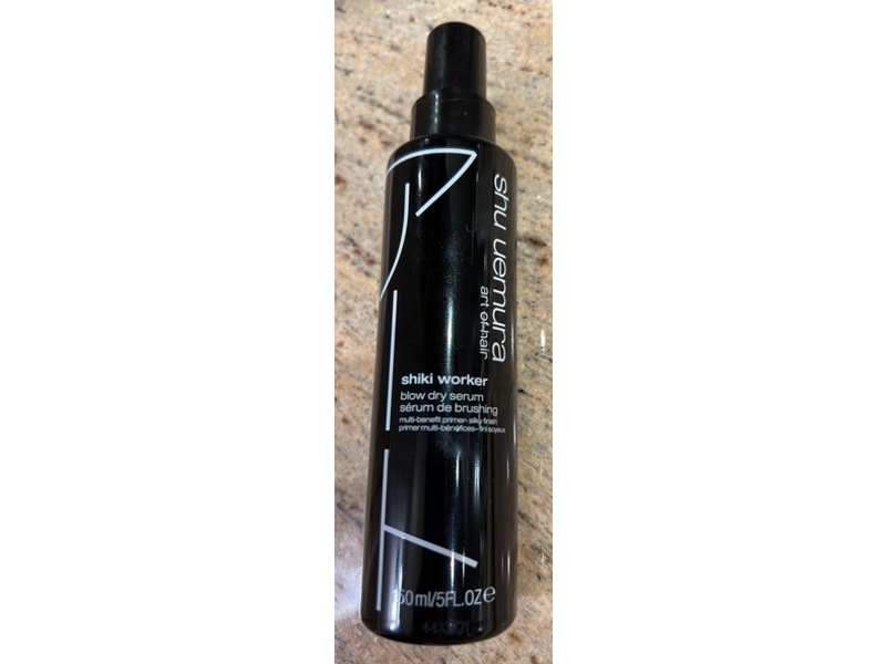 Shu Uemura Art Of Hair Shiki Worker Blow Dry Serum, 5 fl oz/150 mL