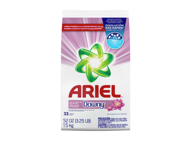 Ariel Touch Of Downy Freshness Laundry Powder Detergent, 33 Loads, 52 oz/1.5 kg