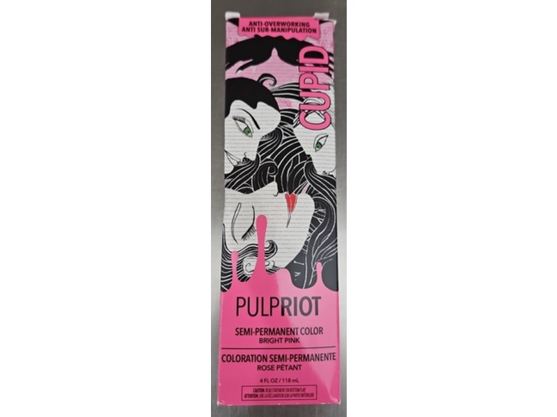 Pulp Riot Cupid Semi-Permanent Color, Bright Pink, 4 fl oz/118 mL