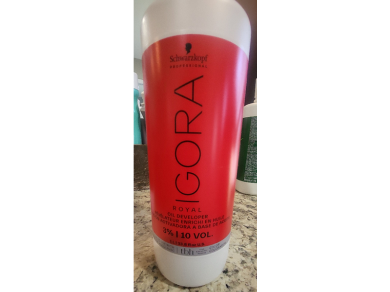 Schwarzkopf Igora Royal Oil Developer, 3% 10 Vol, 33.8 fl oz/1000 mL