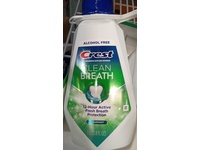 Crest Clean Breath Antiplaque Mouthwash, Spearmint, 33.8 fl oz/1 L - thumbnail 2
