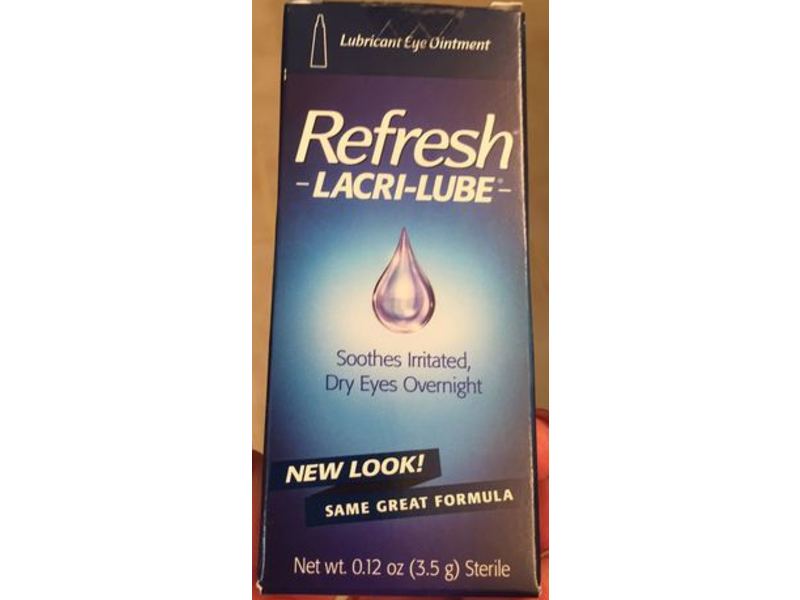 Refresh Lacri-Lube Lubricant Eye Ointment, 0.12 oz/3.5 g