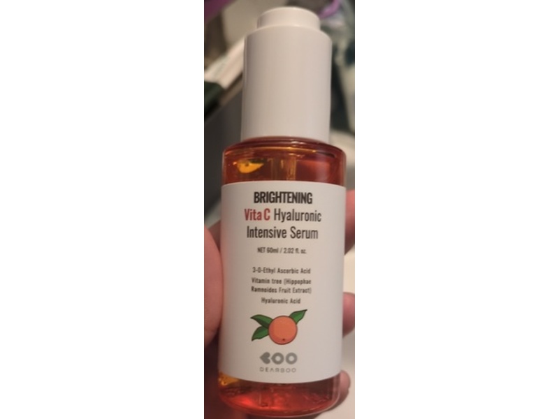 Dear Boo Brightening Vita C Hyaluronic Intensive Serum, 2.02 fl oz/60 mL