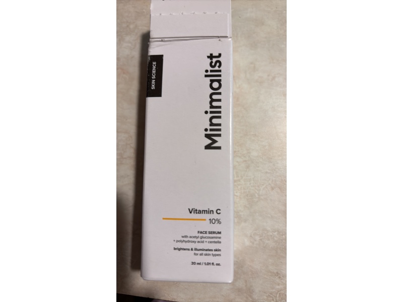 Minimalist Face Serum, Vitamin C, 1 fl oz/30 mL
