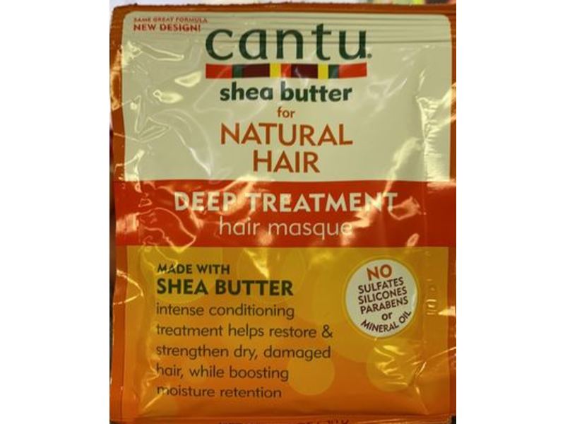 Cantu Deep Treatment Hair Masque, Shea Butter For Natural Hair, 1.75 oz/50 g, Pack Of 6