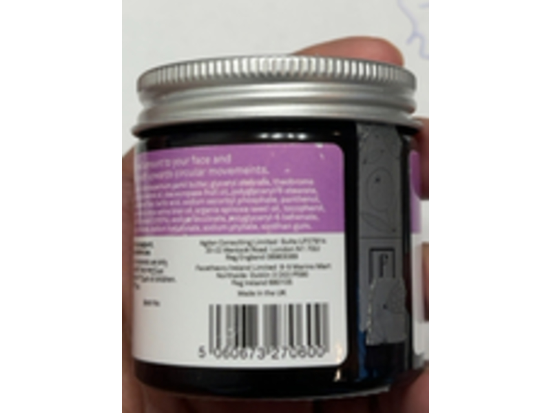 Facetheory Aventhra Moisturiser, Oatmeal, Cocoa Butter & Hyaluronic Acid, 1.6 fl oz/50 mL