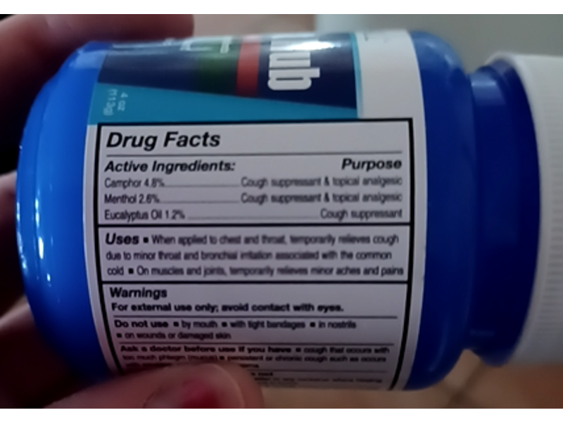 CareAll Medicated Chest Rub, 4 oz/118 g