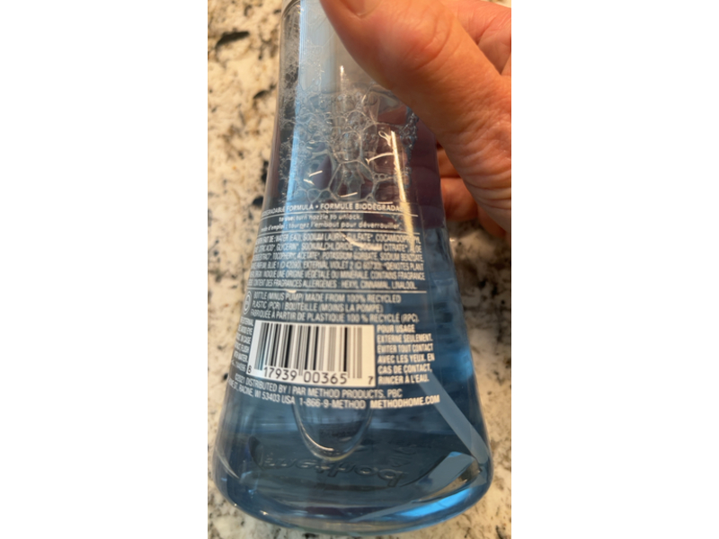 Method Foaming Hand Wash, Sea Minerals, 10 fl oz/300 mL