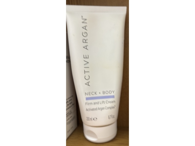 Active Argan Neck + Body Firm & Lift Cream, 6.7 fl oz/200 mL