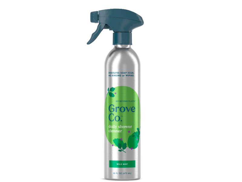 Grove Co Daily Shower Cleaner, Wild Mint, 16 fl oz/473 mL