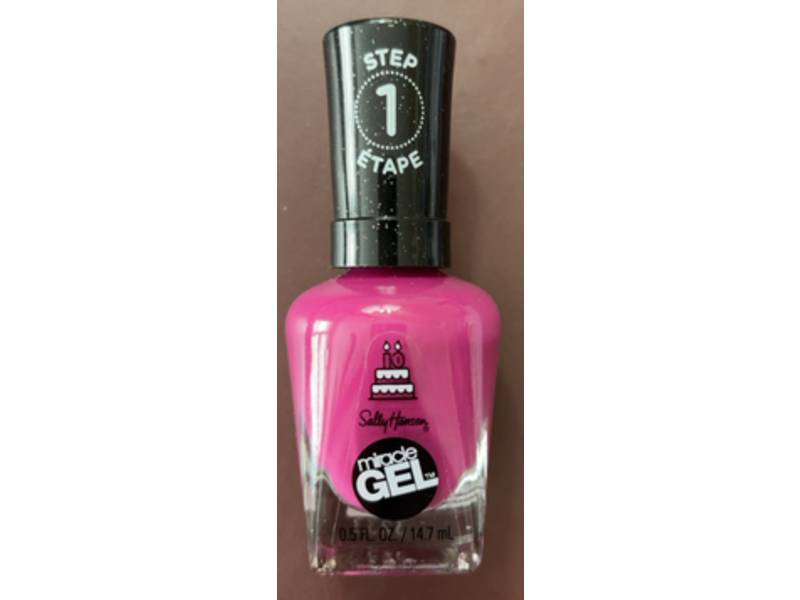 Sally Hansen Miracle Gel, 533 Brewberry, 0.5 fl oz/14.7 mL
