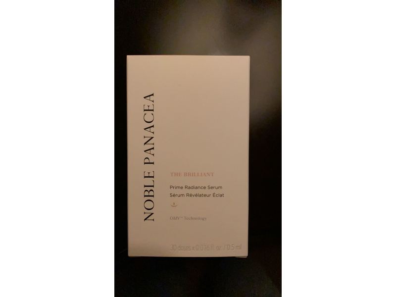 Noble Panacea The Brilliant Prime Radiance Serum, 0.016 fl oz/0.5 mL