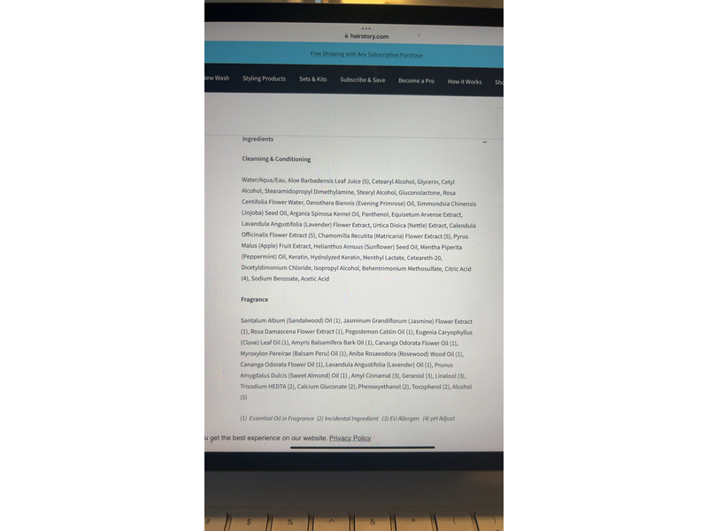 Hairstory New Wash Post Shampoo Era, Original, 8 fl oz