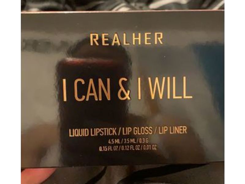 Realher I Can & I Will Lipstick Set