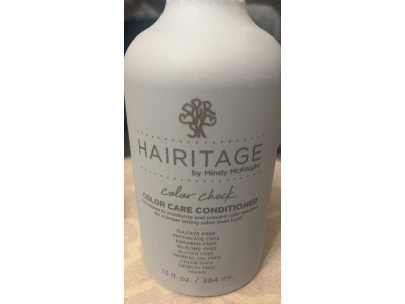 Hairitage Color Check Color Care conditioner, 13 fl oz/384 mL