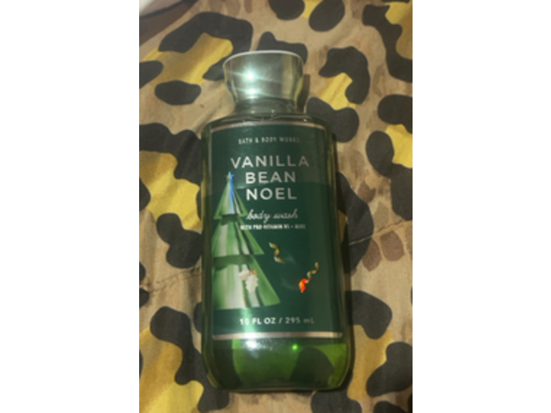 Bath & Body Works Body Wash, Vanilla Bean Noel, 10 fl oz/295 mL
