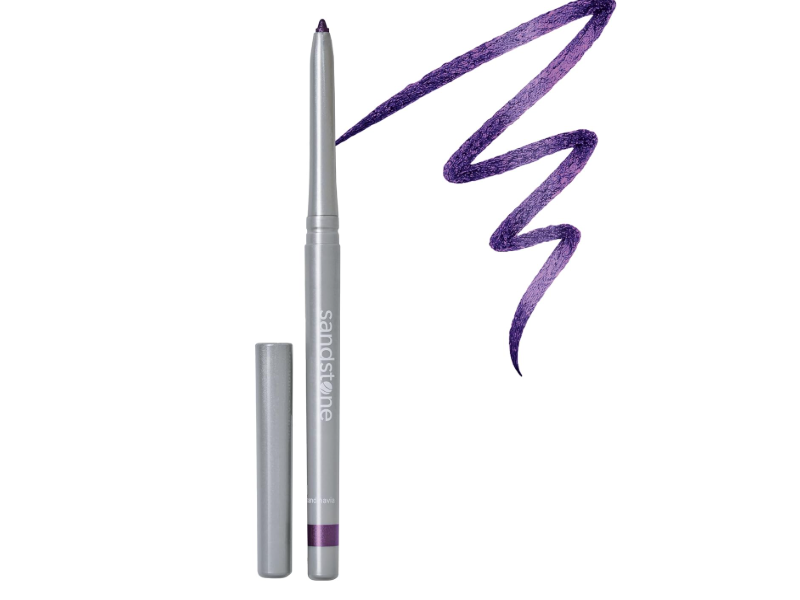 Sandstone Scandinavia Waterproof Metallic Eyeliner, 80 Purple Space, 0.012 oz/0.35 g
