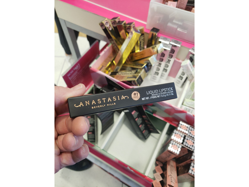 Anastasia Beverly Hills Liquid Lipstick - Trust Issues, Dusty Aubergine, 0.11 oz