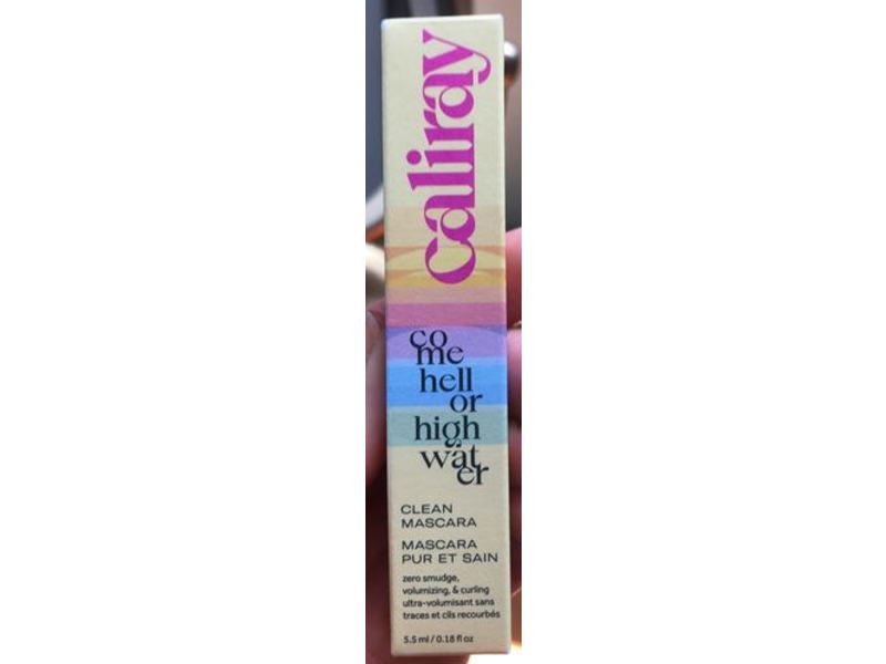 Caliray Come Hell Or High Water Clean Mascara, 0.18 fl oz/5.5 mL