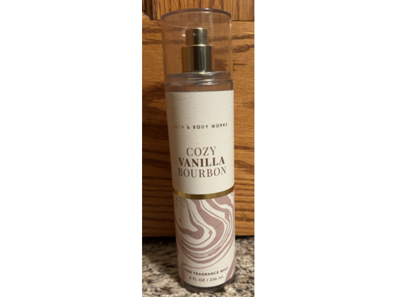 Bath & Body Works Fragrance Mist, Cozy Vanilla Bourbon, 8 fl oz/236 mL