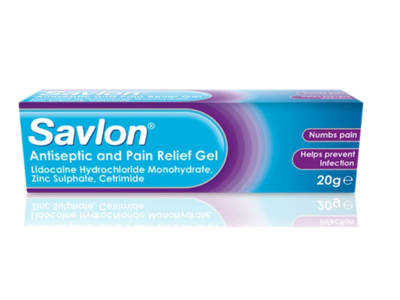 Savlon Antiseptic & Pain Relief Gel, 20 g