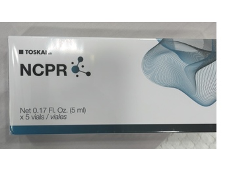 Toskani NCPR Vials, 0.17 fl oz/5 mL, 5 Count