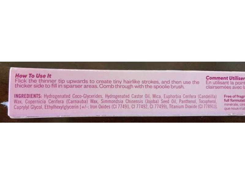 Kosas Brow Pop Dual-Action Defining Pencil, Medium Brown, 0.08 g