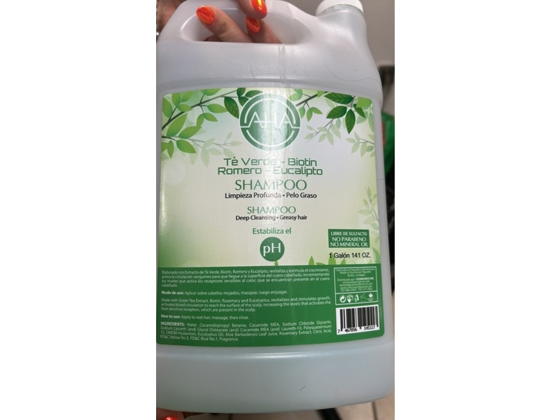 Simone Professional AHA Te Verde Deep Cleansing Shampoo, 141 oz