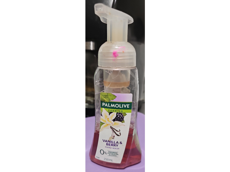 Palmolive Foaming Hand Wash, Vanilla & Berry, 250 mL