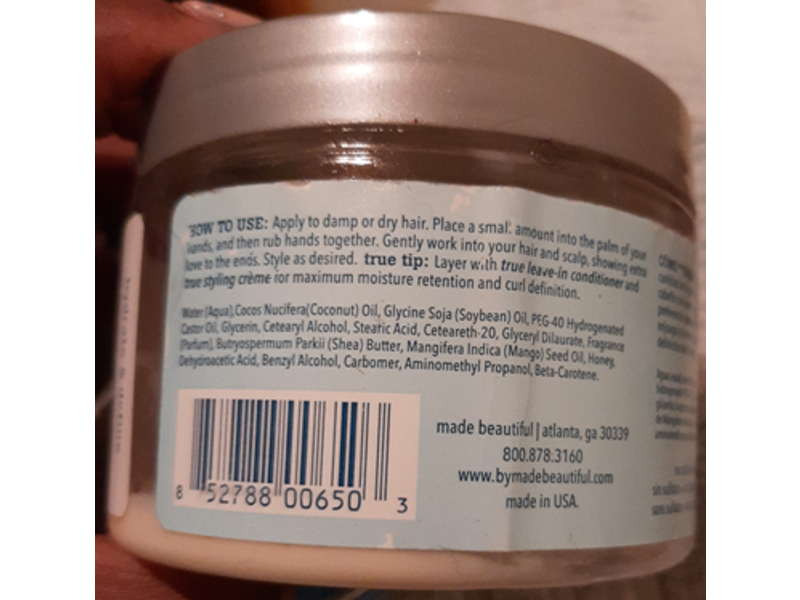 Made Beautiful True Hydrating Hair Butter, 12 oz/354.88 mL