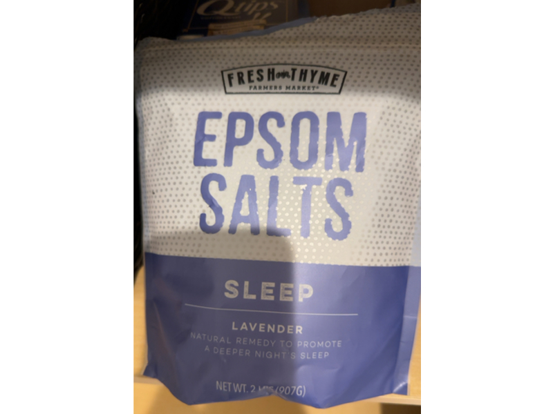 Fresh Thyme Sleep Epsom Salts, Lavender, 907 g
